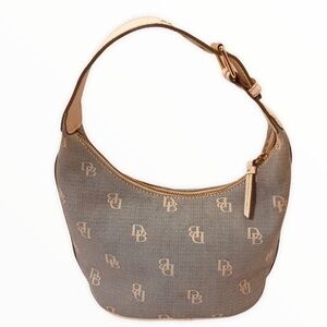 Dooney & Bourke blue white bag